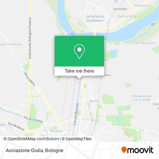 Aociazione Giulia map