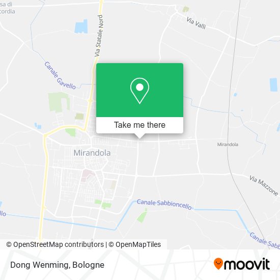 Dong Wenming map