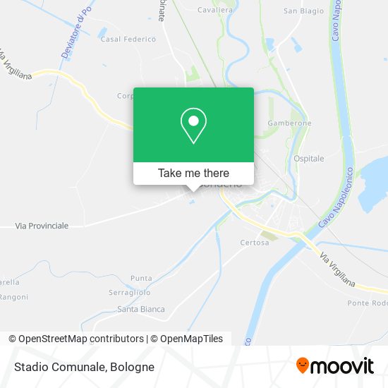 Stadio Comunale map