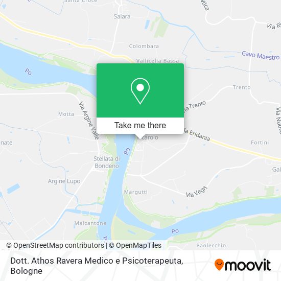 Dott. Athos Ravera Medico e Psicoterapeuta map