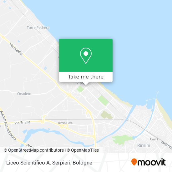 Liceo Scientifico A. Serpieri map