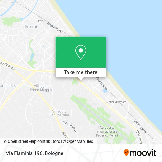 Via Flaminia 196 map