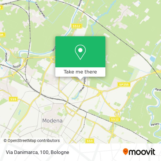 How To Get To Via Danimarca 100 In Modena By Bus Or Train Moovit