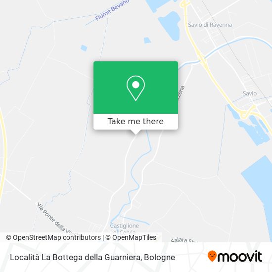 Località La Bottega della Guarniera map