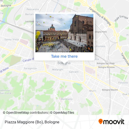 Piazza Maggiore (Bo) map