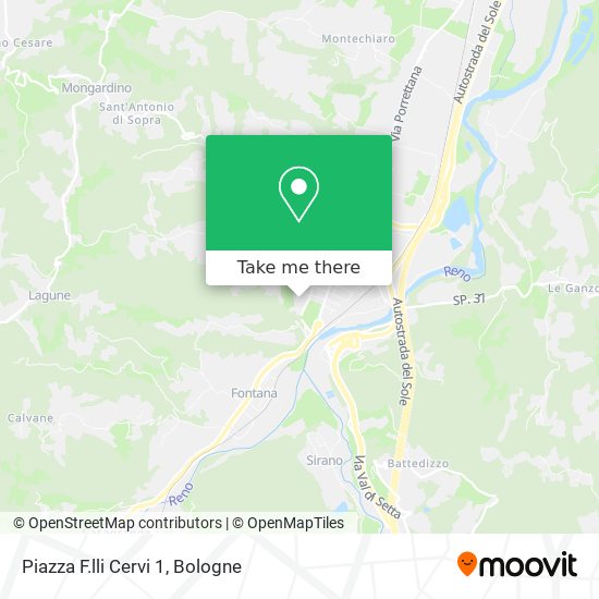 Piazza F.lli Cervi 1 map