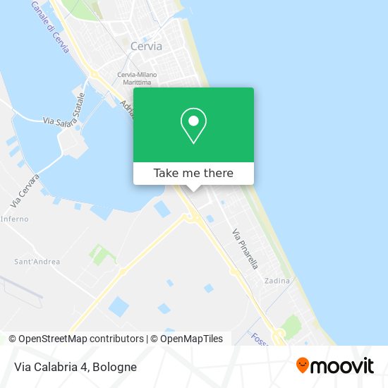 Via Calabria 4 map