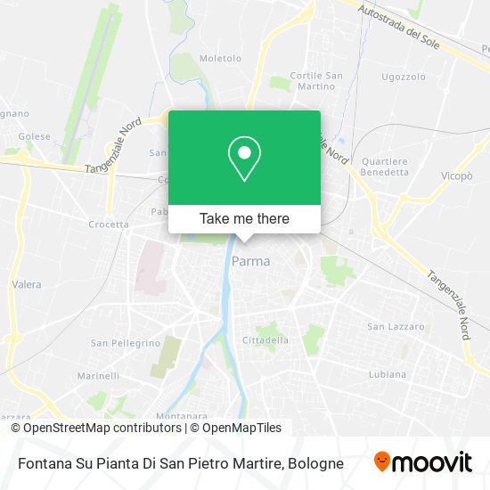 Fontana Su Pianta Di San Pietro Martire map