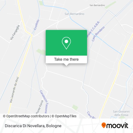 Discarica Di Novellara map