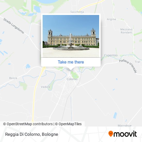 Reggia Di Colorno map