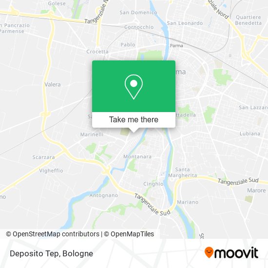 Deposito Tep map