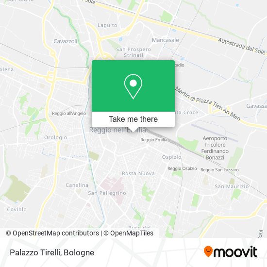 Palazzo Tirelli map