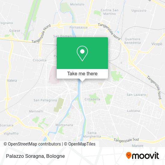 Palazzo Soragna map