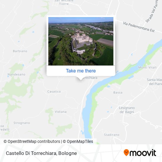 Castello Di Torrechiara map