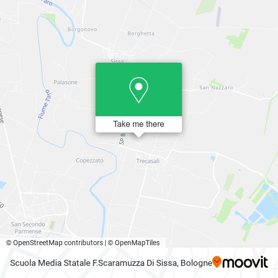 Scuola Media Statale F.Scaramuzza Di Sissa map