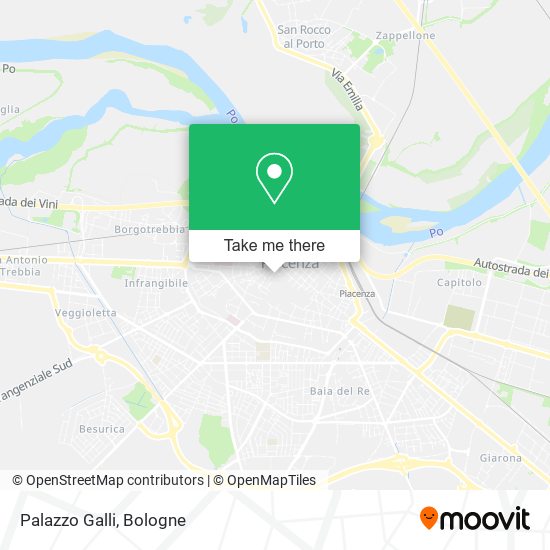Palazzo Galli map