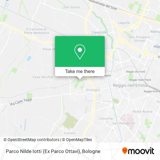 Parco Nilde Iotti (Ex Parco Ottavi) map