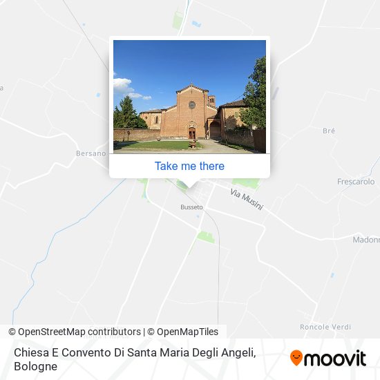 Chiesa E Convento Di Santa Maria Degli Angeli map