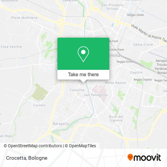 Crocetta map