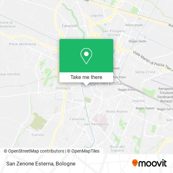 San Zenone Esterna map