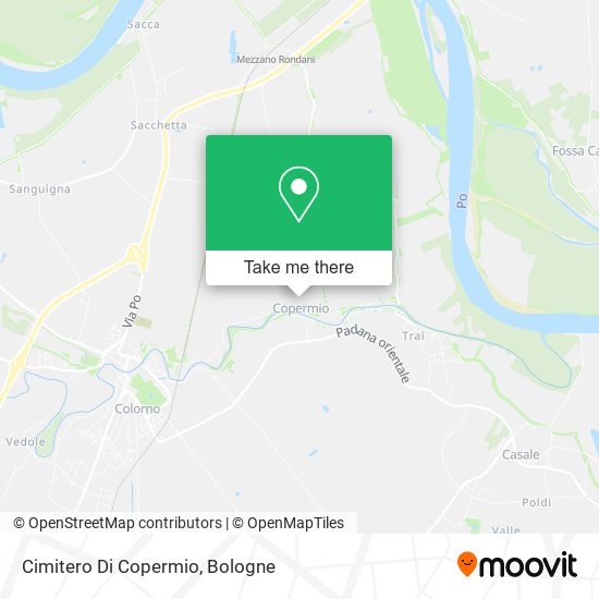 Cimitero Di Copermio map