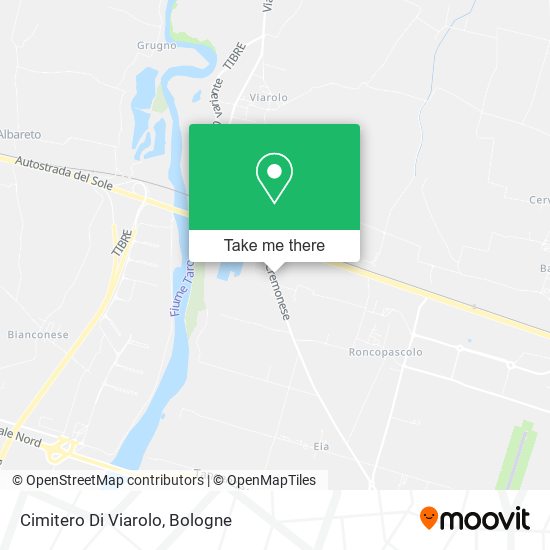Cimitero Di Viarolo map