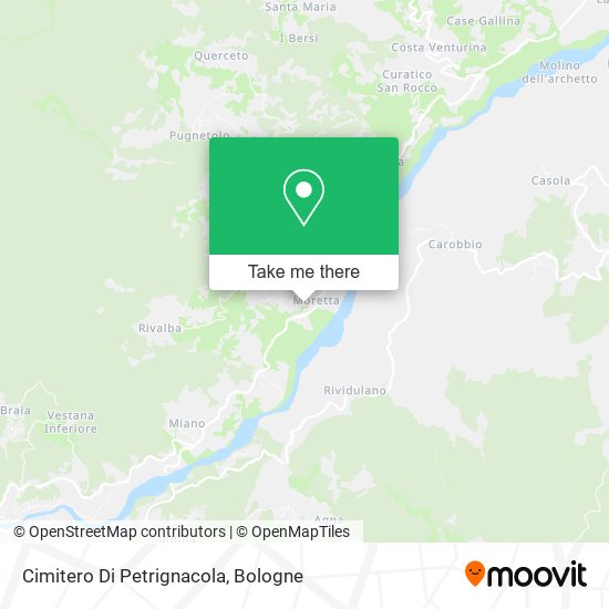 Cimitero Di Petrignacola map