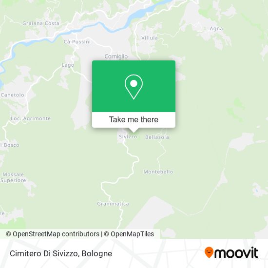 Cimitero Di Sivizzo map