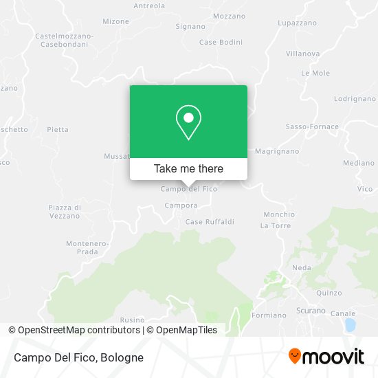 Campo Del Fico map