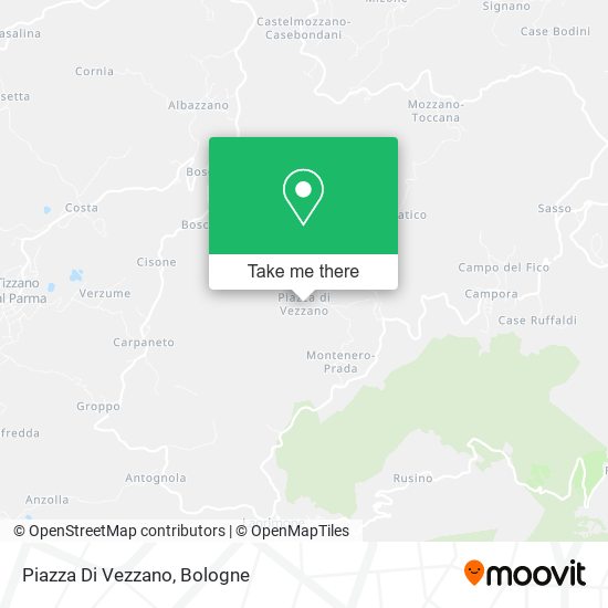 Piazza Di Vezzano map