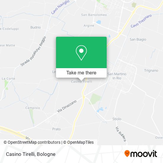 Casino Tirelli map