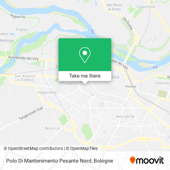 Polo Di Mantenimento Pesante Nord map