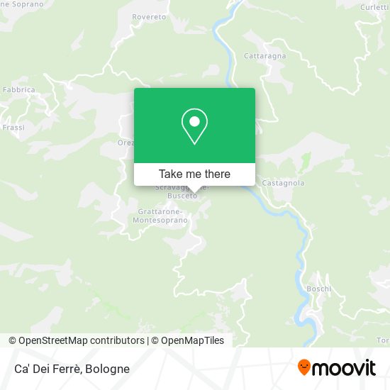 Ca' Dei Ferrè map