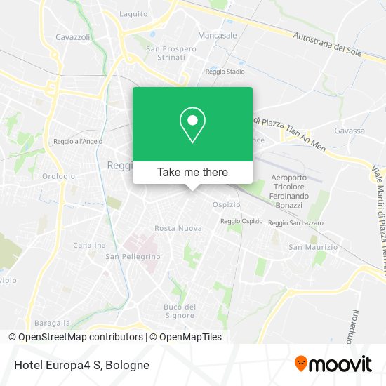 Hotel Europa4 S map