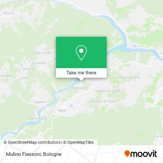 Mulino Fiassoni map