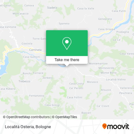 Località Osteria map