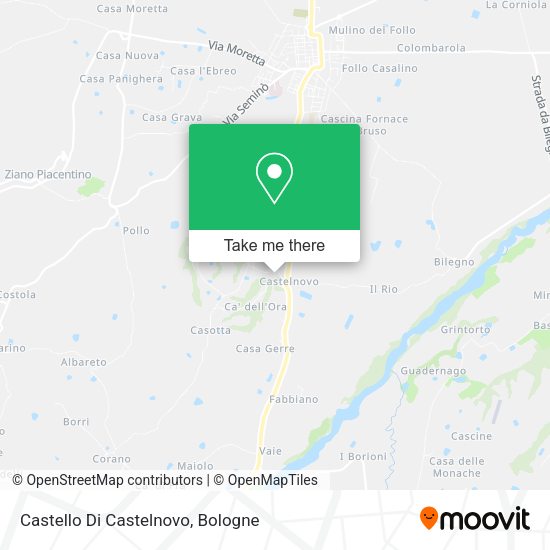 Castello Di Castelnovo map