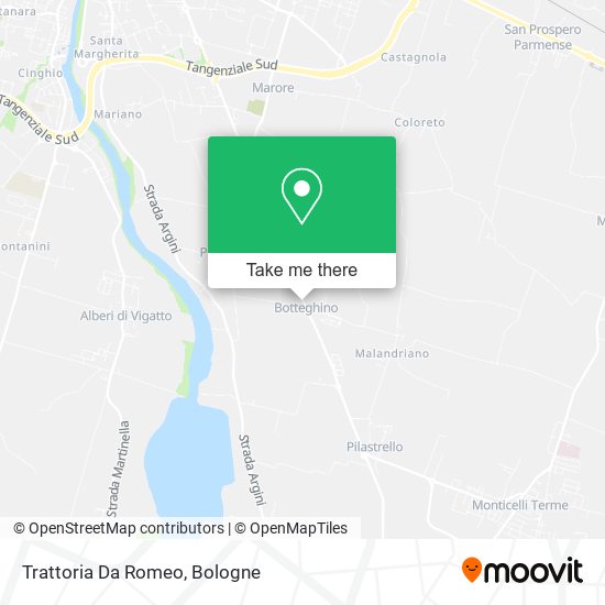 Trattoria Da Romeo map