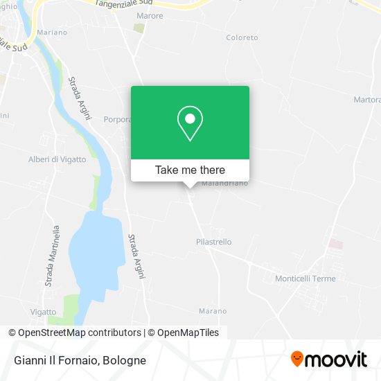 Gianni Il Fornaio map