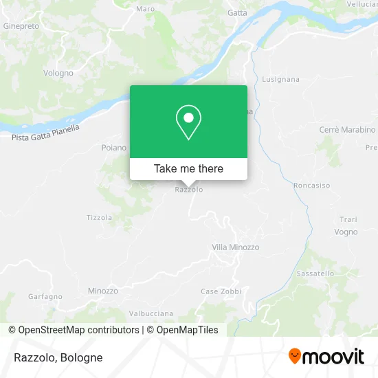 Razzolo map