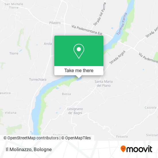 Il Molinazzo map