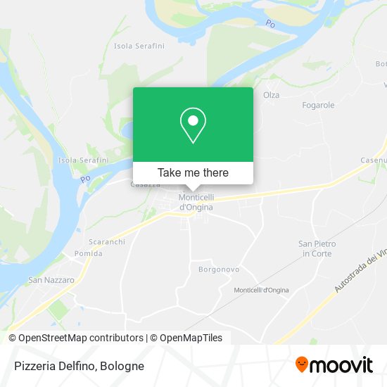 Pizzeria Delfino map
