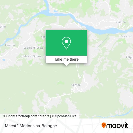 Maestà Madonnina map