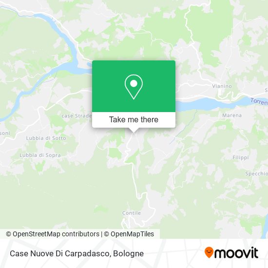 Case Nuove Di Carpadasco map