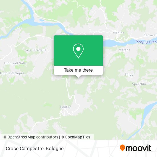 Croce Campestre map