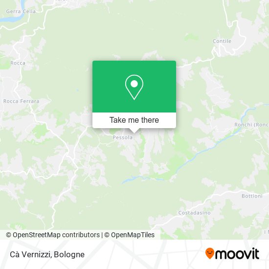 Cà Vernizzi map