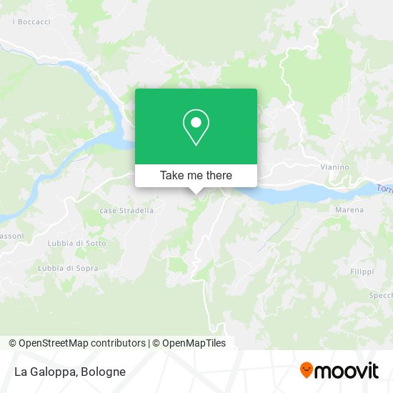 La Galoppa map
