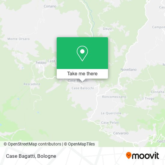 Case Bagatti map