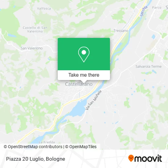 Piazza 20 Luglio map