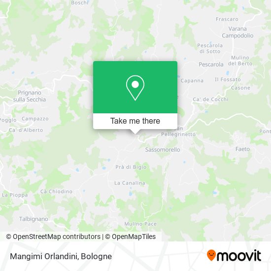 Mangimi Orlandini map
